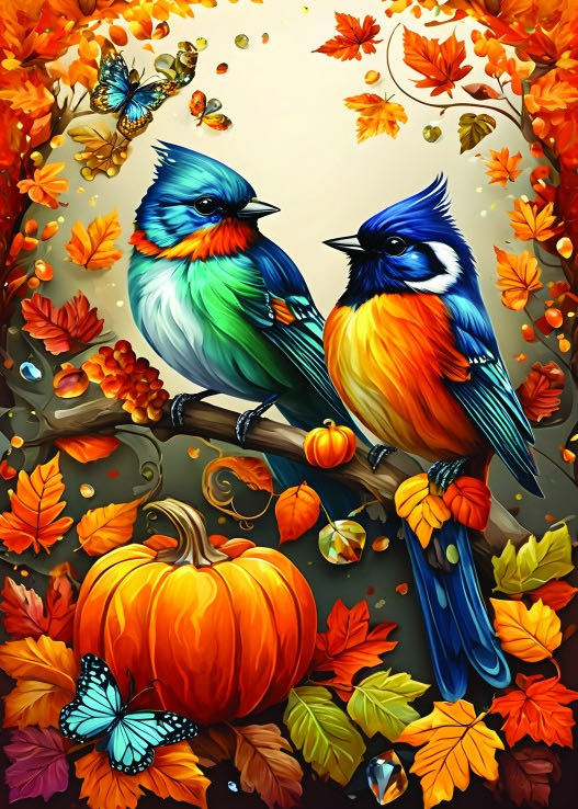 Welcome Autumn 🐦 - Alipson puzzle collectible [Barcode 3770001501284] - Main Image 2