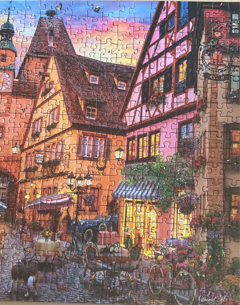 Bavarian Romance - Ravensburger puzzle collectible [Barcode 4005555013815] - Main Image 3