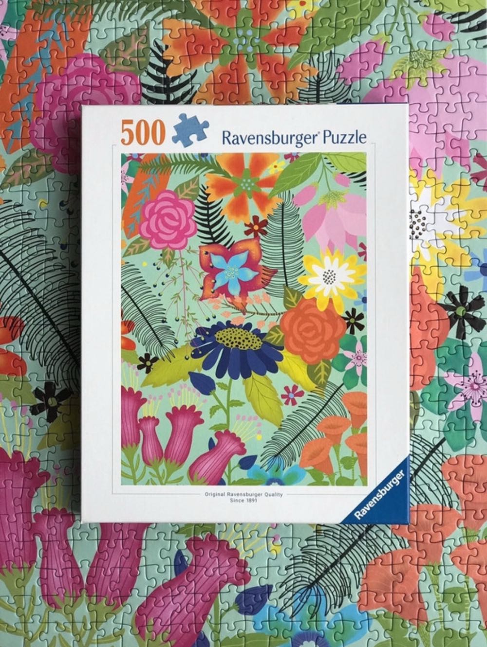 Flower Jungle - Ravensburger puzzle collectible [Barcode 4005555013822] - Main Image 4