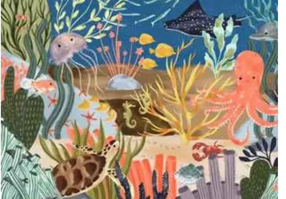 Ocean Whimsy - Ravensburger puzzle collectible [Barcode 4005555013853] - Main Image 2