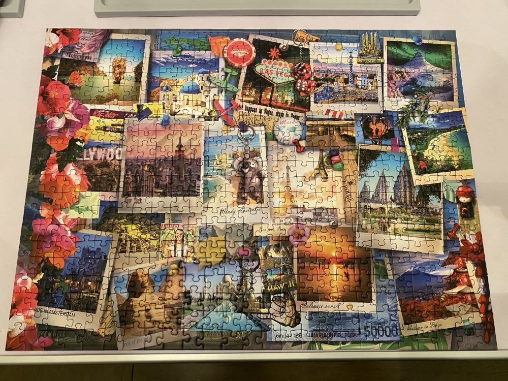 World Travel Pinboard - Ravensburger puzzle collectible [Barcode 4005555014898] - Main Image 4