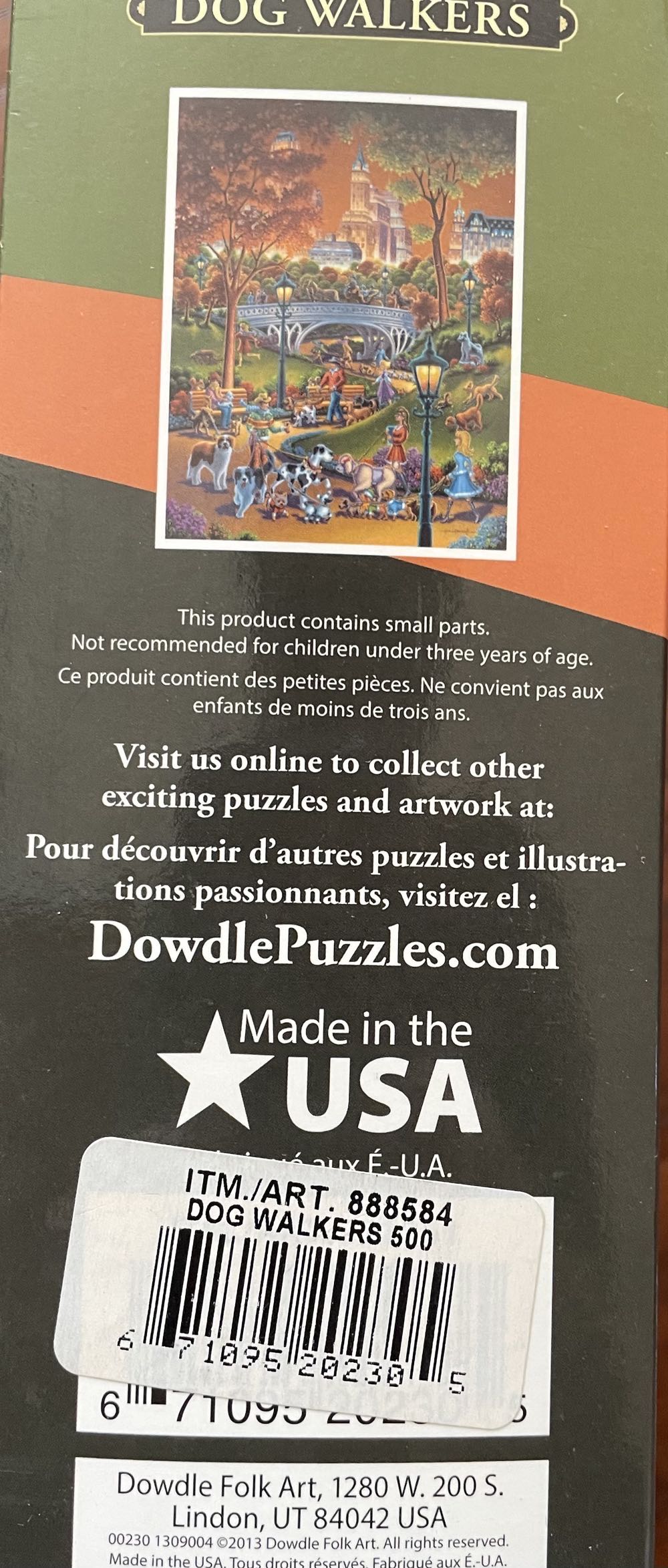 Dog Walkers  puzzle collectible - Main Image 3