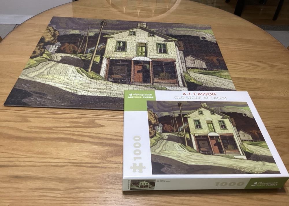 Old Store at Salem - Pomegranate puzzle collectible [Barcode 717195243197] - Main Image 2