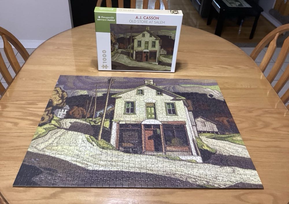 Old Store at Salem - Pomegranate puzzle collectible [Barcode 717195243197] - Main Image 3