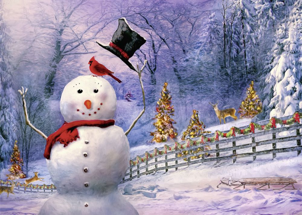 The Magical Snowman • - Ravensburger puzzle collectible [Barcode 4005556135851] - Main Image 2