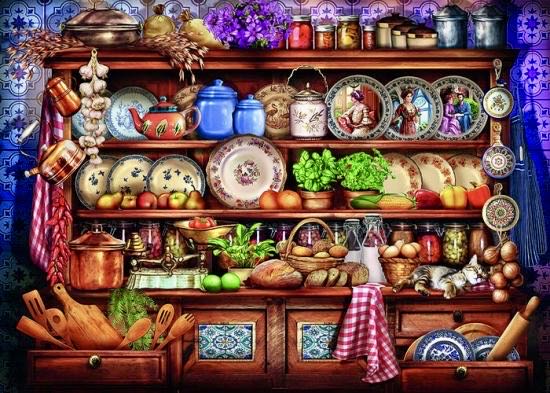 China Cupboard - Ravensburger puzzle collectible [Barcode 4005556815258] - Main Image 2