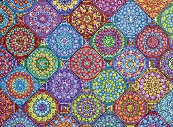 Magnificent Mandalas - Ravensburger puzzle collectible [Barcode 4005556806942] - Main Image 2