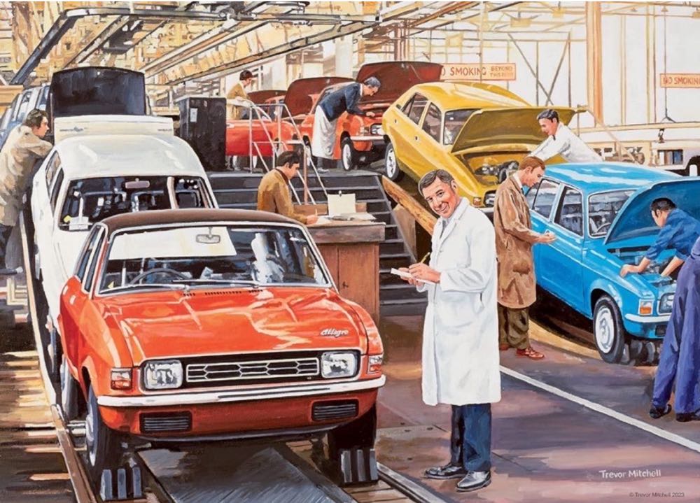 Happy Days at Work 17 : The Factory Worker • - Ravensburger puzzle collectible [Barcode 4005556174904] - Main Image 2