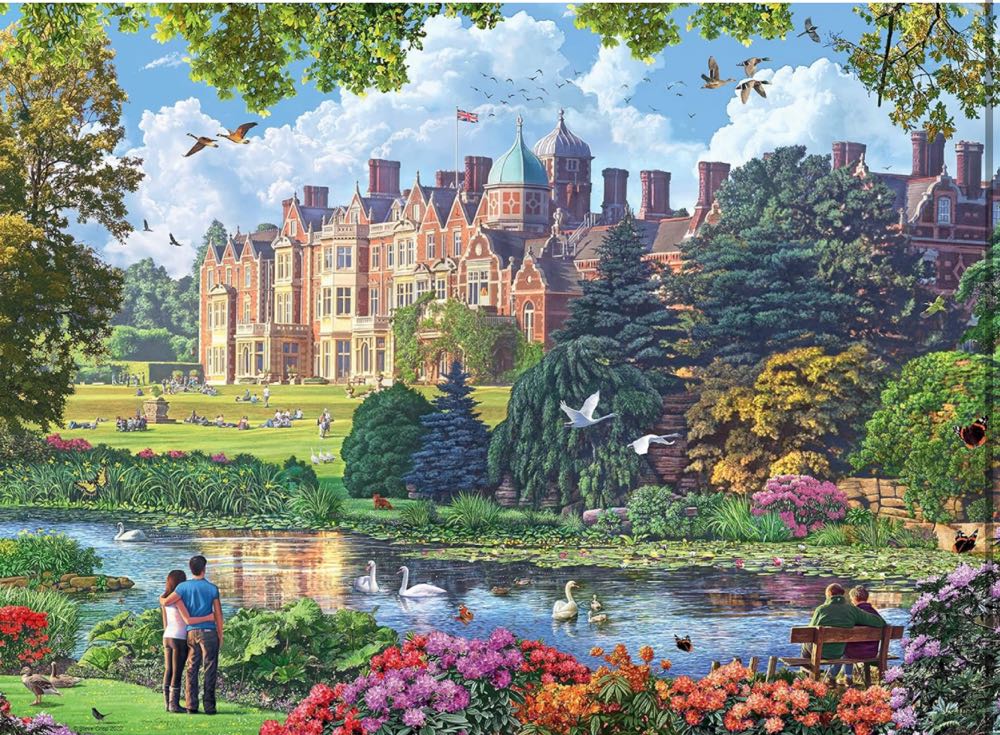 Sandringham House • - Ravensburger puzzle collectible [Barcode 4005556171408] - Main Image 2