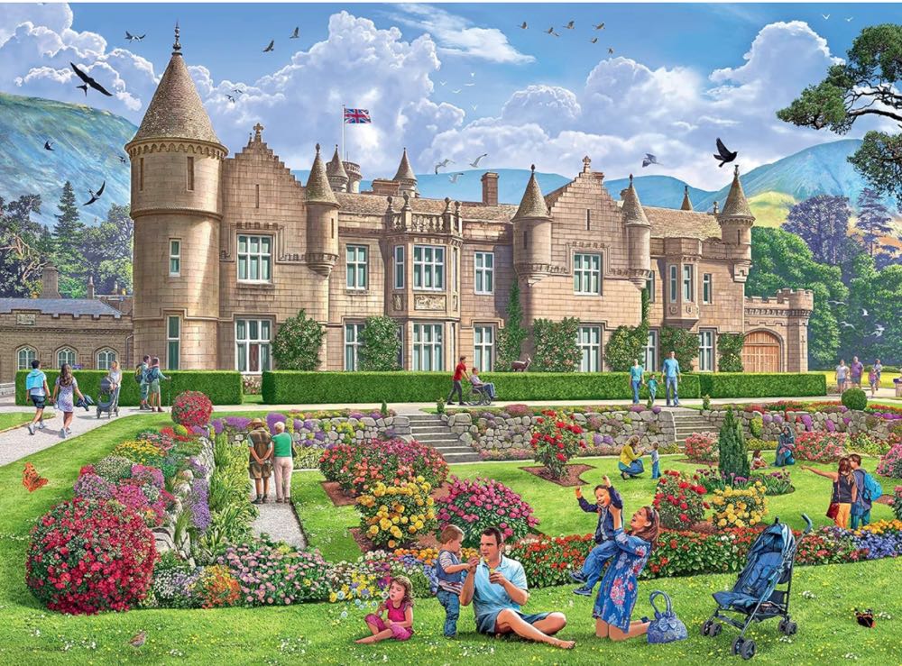 Balmoral Castle - Ravensburger puzzle collectible [Barcode 4005556171408] - Main Image 2