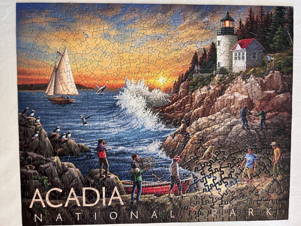 Acadia - Boardwalk Puzzle Company puzzle collectible [Barcode 671095206211] - Main Image 2