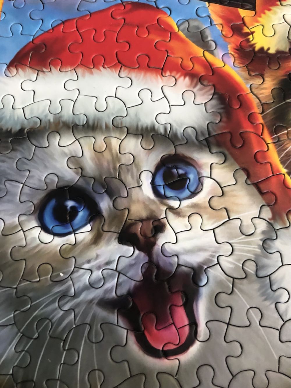 Selfies Christmas Cats - Ceaco puzzle collectible [Barcode 021081232883] - Main Image 3