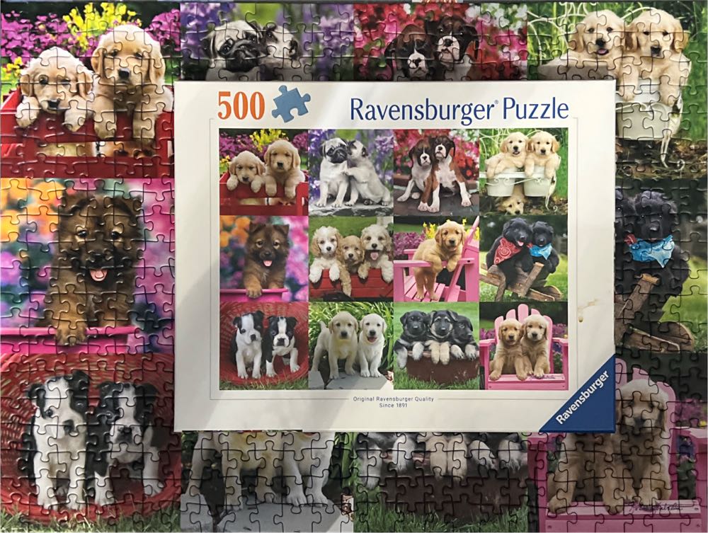 Puppy Pals - Ravensburger 🇩🇪 puzzle collectible [Barcode 4005555001966] - Main Image 3