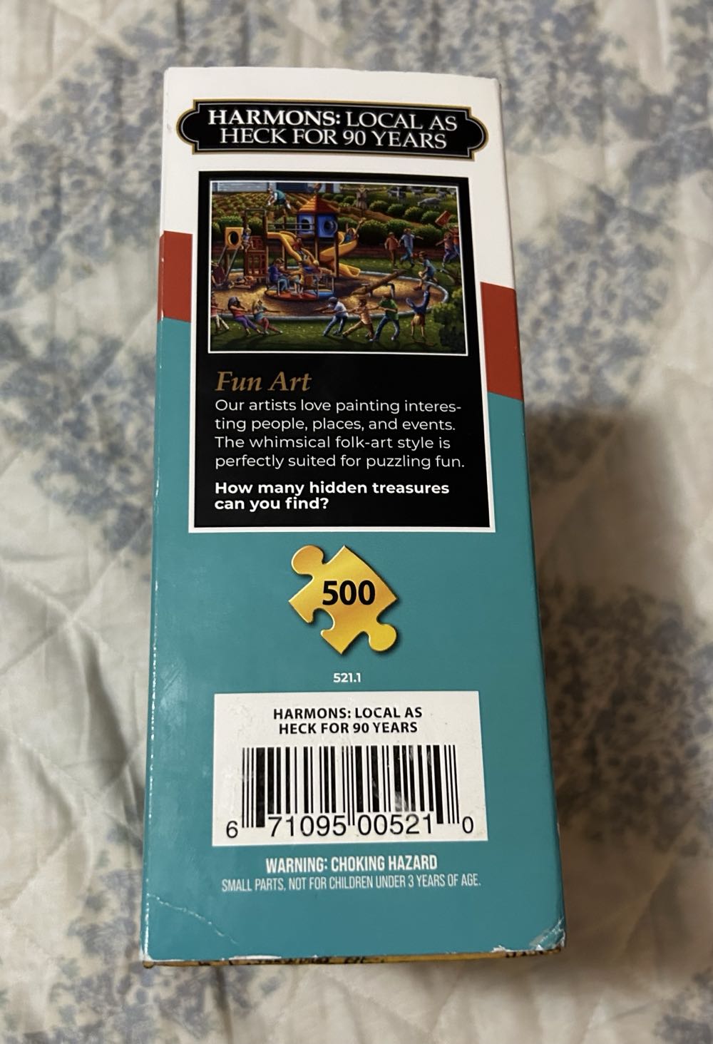 Harmon’s: Local As Heck For 90 Years - Trade To Charlotte - Dowdle Puzzles 🇺🇸 puzzle collectible [Barcode 671095005210] - Main Image 4