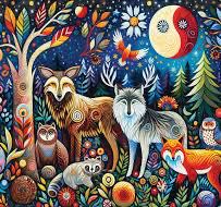 Dalmatian Press Reflections Panoramic Puzzle 101 Piece 16in X 6 In