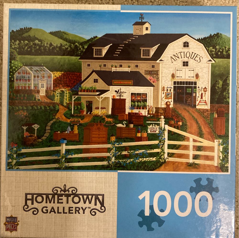 Jodi’s Antique Barn - Hometown Gallery puzzle collectible [Barcode 705988307317] - Main Image 2