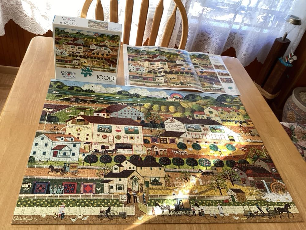 CW - Amish Country - Buffalo Games & Puzzles puzzle collectible [Barcode 079346114535] - Main Image 4