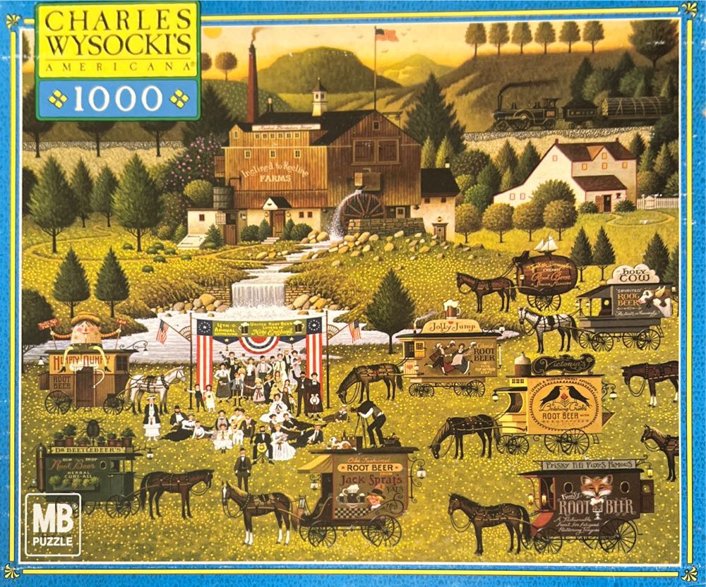 In the Smurfs Village