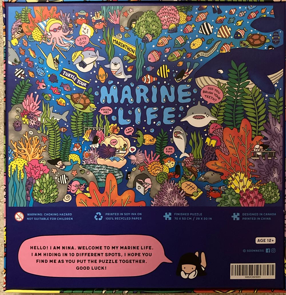 Marine Life - Sooness puzzle collectible - Main Image 2