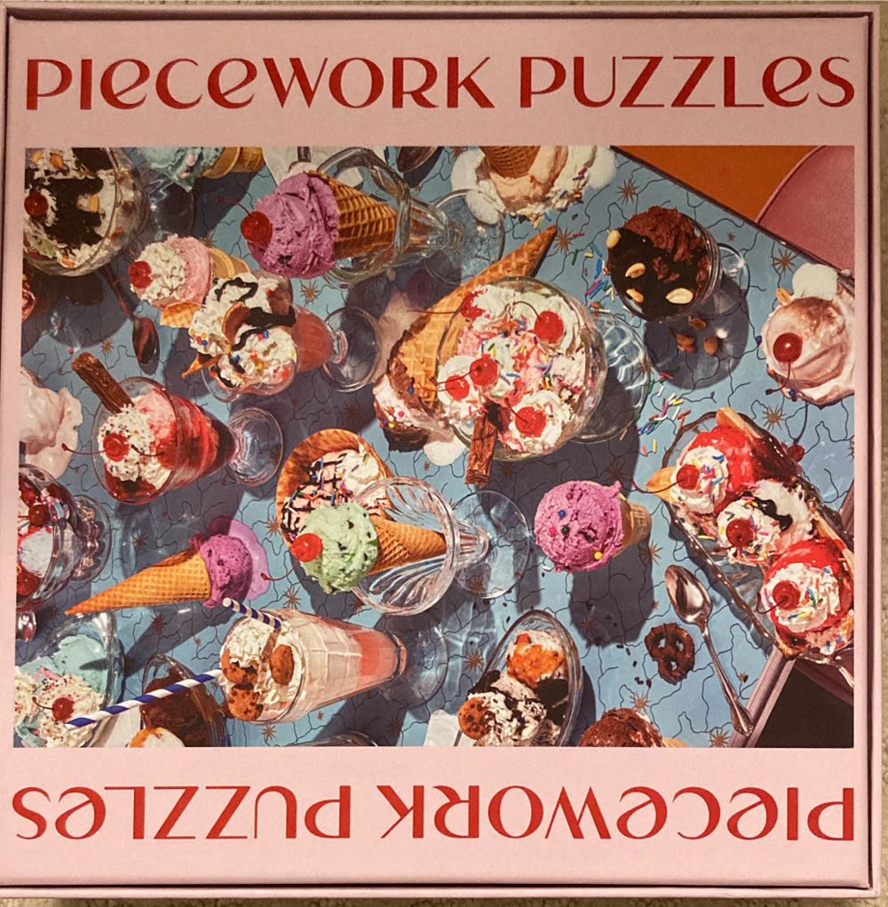 Lazy Sundae - Piecework Puzzles puzzle collectible [Barcode 850021266660] - Main Image 2
