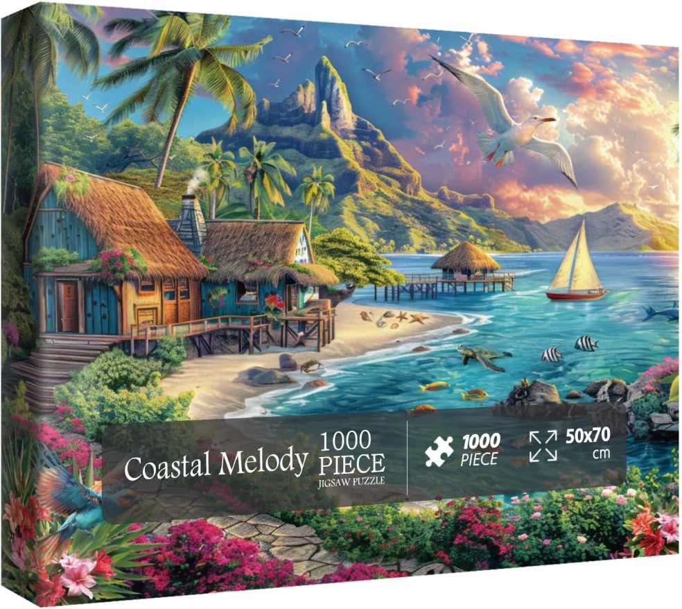 Coastal Melody - IdeaBazar puzzle collectible - Main Image 2