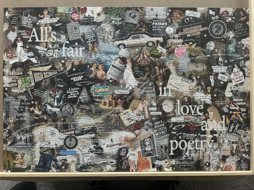 Taylor Swift: TTPD . - The Haus Of Moods puzzle collectible [Barcode 615629791507] - Main Image 2