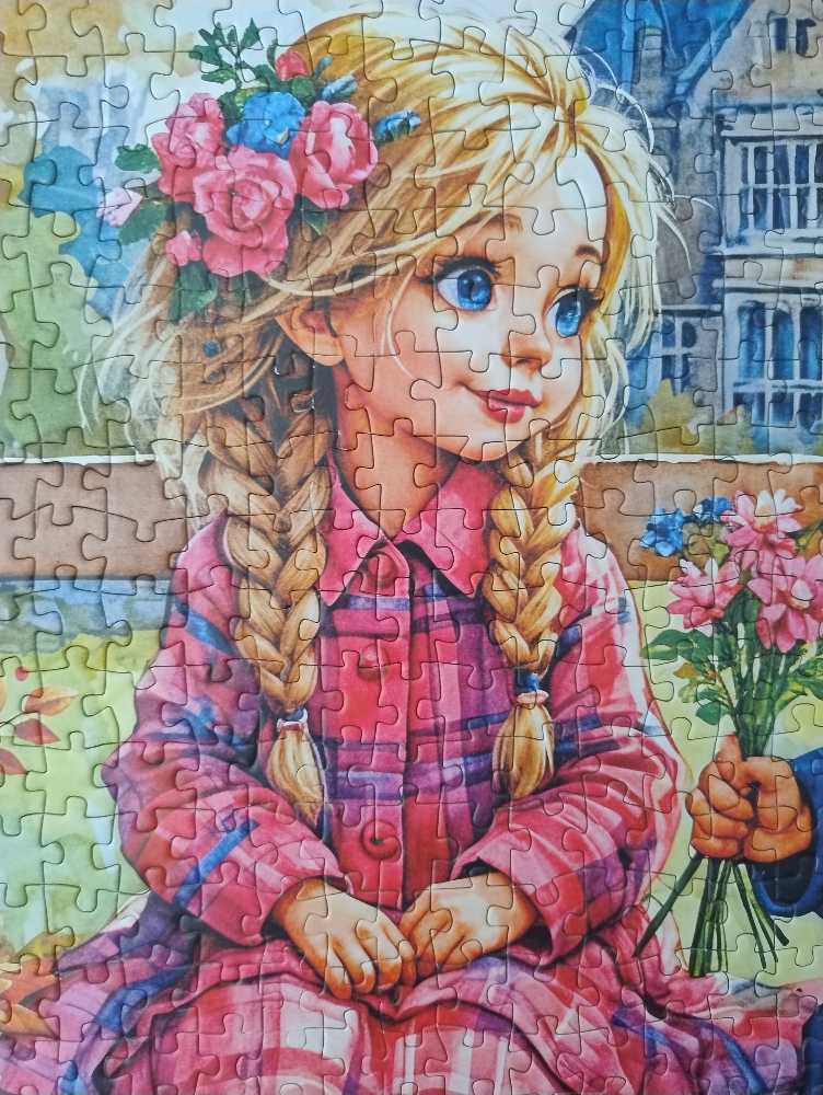 Autumn’s Tender Gesture - Delfy puzzle collectible [Barcode 733968109521] - Main Image 3