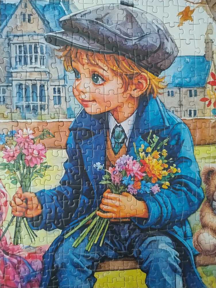 Autumn’s Tender Gesture - Delfy puzzle collectible [Barcode 733968109521] - Main Image 4