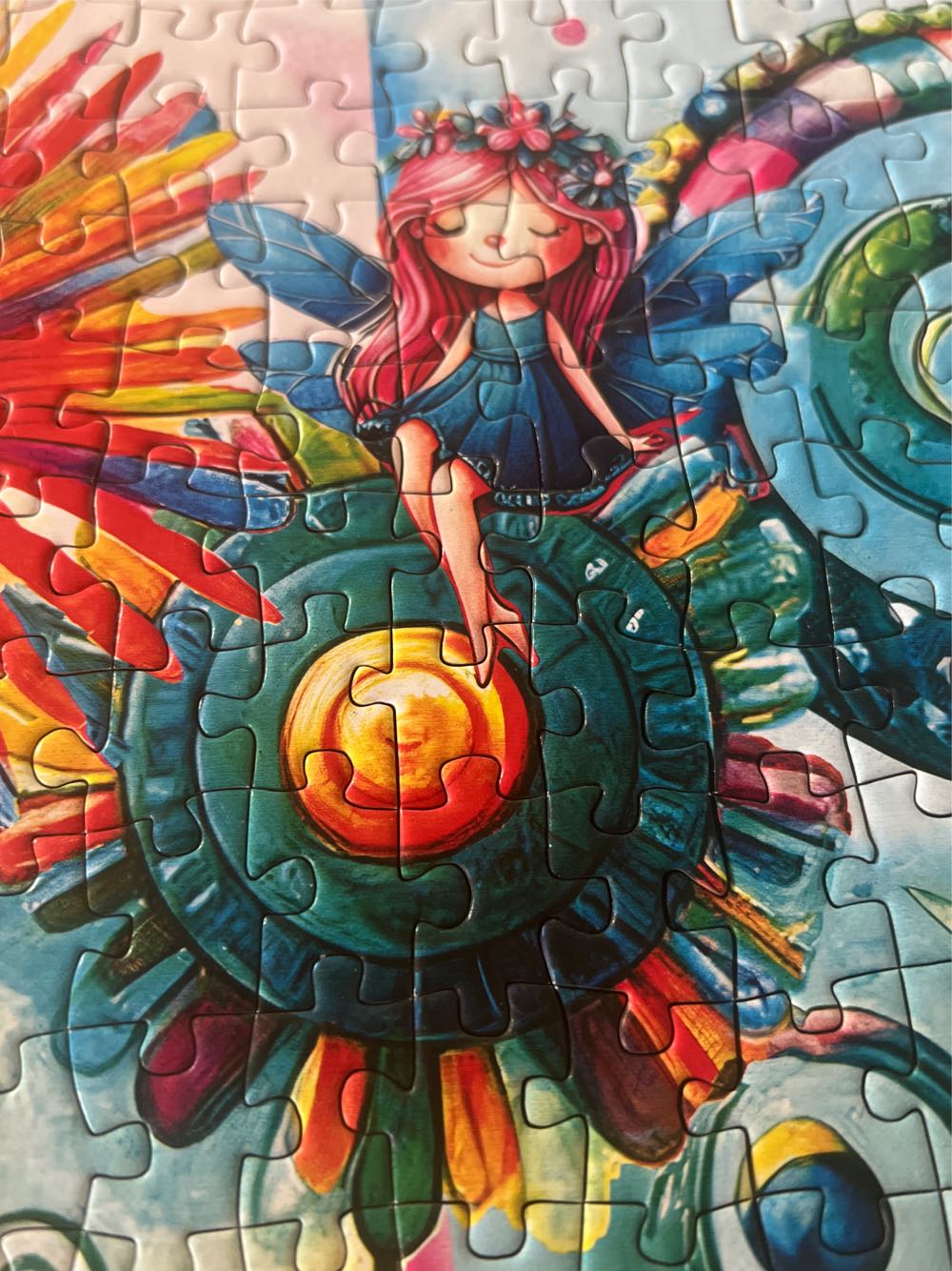 Dreamy Garden (SOLD) - Delfy puzzle collectible [Barcode 733968109569] - Main Image 4