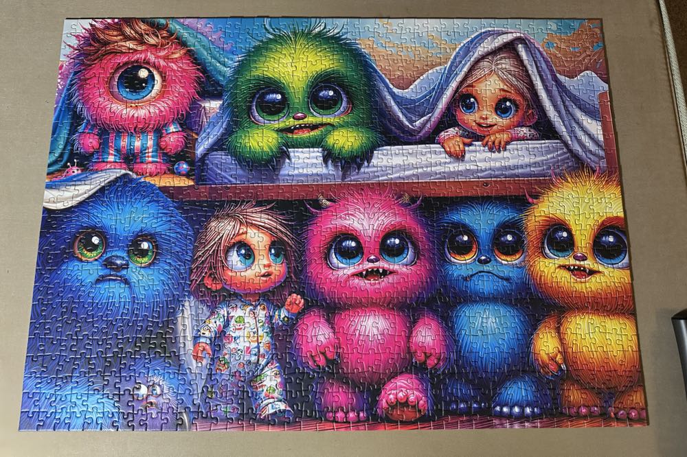 Cool Monsters - Delfy puzzle collectible [Barcode 733968109552] - Main Image 2