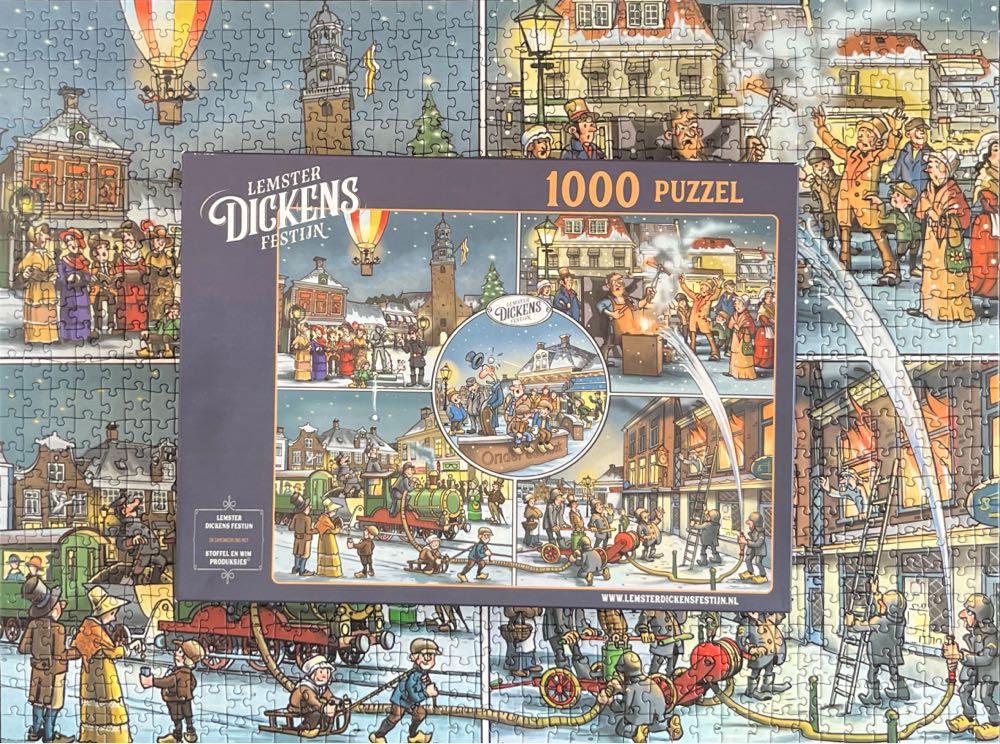 Lemster Dickens Festijn 🟦 - Stoffel En Wim Producties puzzle collectible - Main Image 4