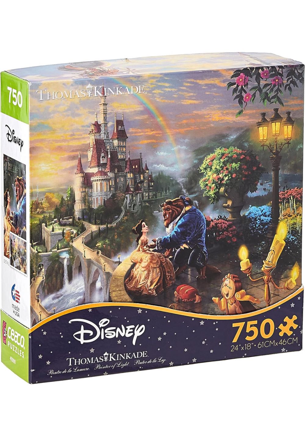 Beast Falling In Love - Ceaco 🇺🇸 puzzle collectible [Barcode 00021081290333] - Main Image 2