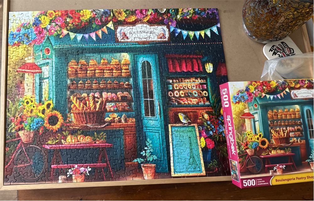 Boulangerie Pastry Shop - Springbok puzzle collectible [Barcode 091683017003] - Main Image 2