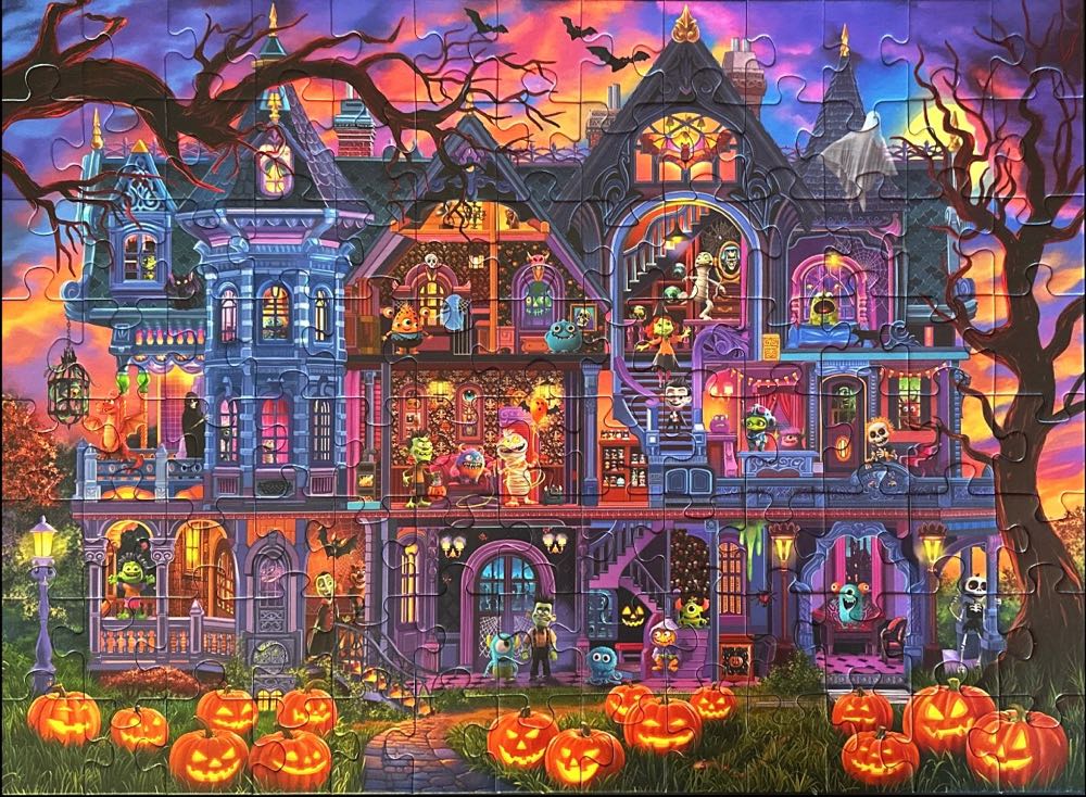 Monster House Party** - Ravensbuger puzzle collectible [Barcode 4005555040705] - Main Image 2