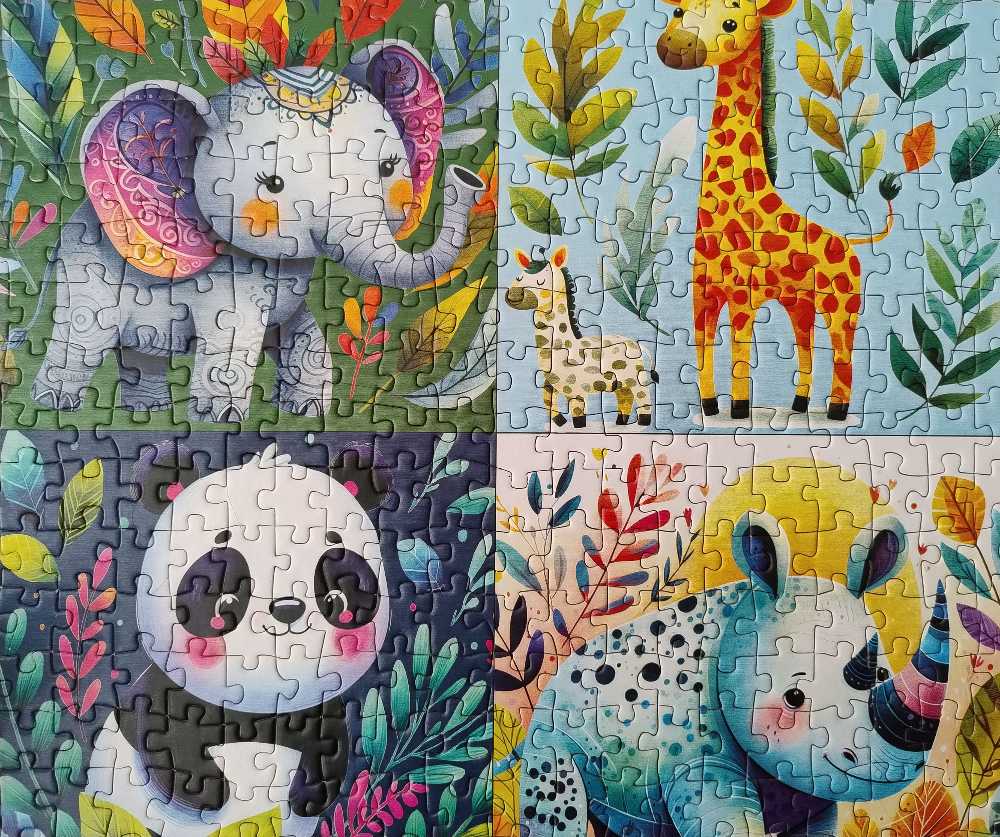 Wildlife Diversity - Delfy puzzle collectible [Barcode 733968109651] - Main Image 3