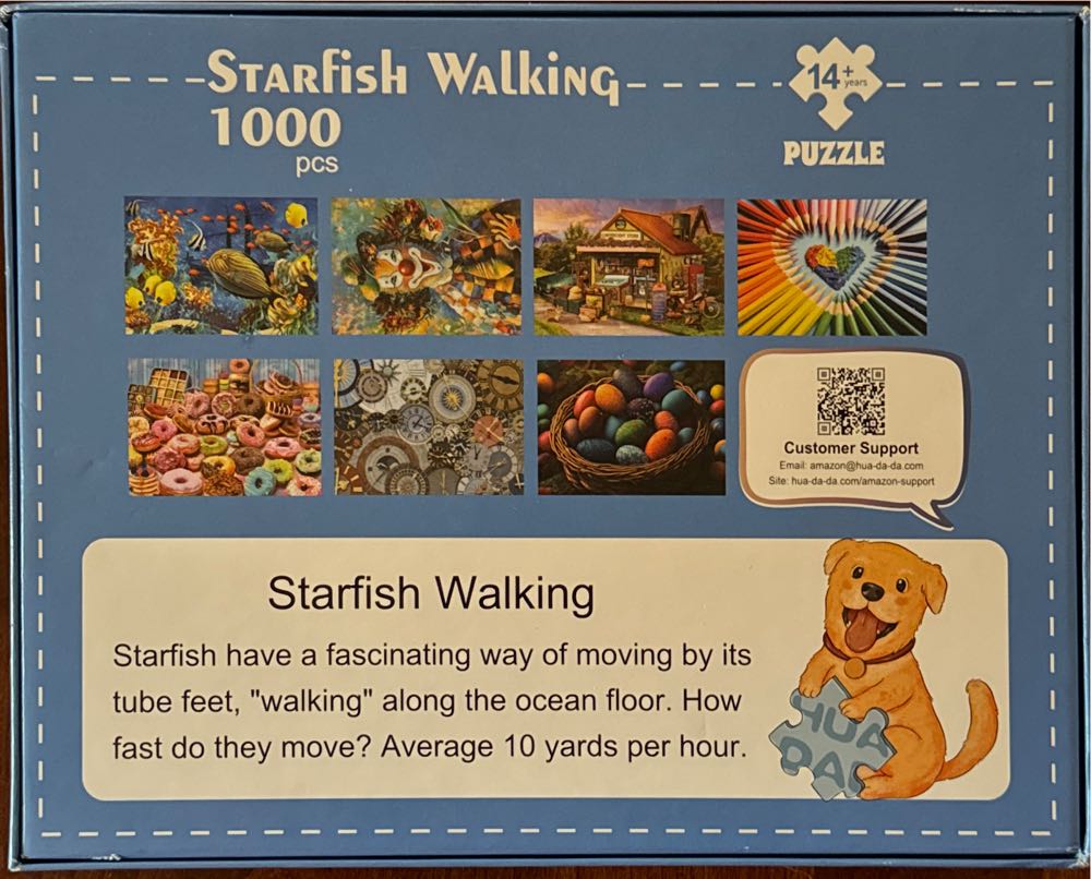 Starfish Walking - Huadada puzzle collectible - Main Image 3