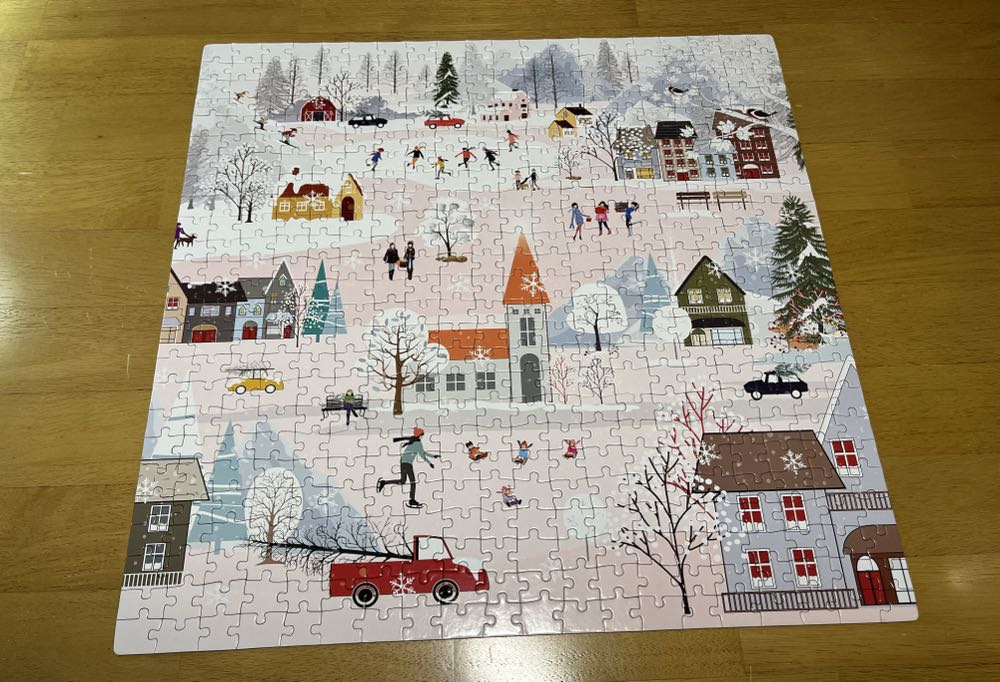 Winter’s Day - Pink Sky puzzle collectible [Barcode 191205543147] - Main Image 2