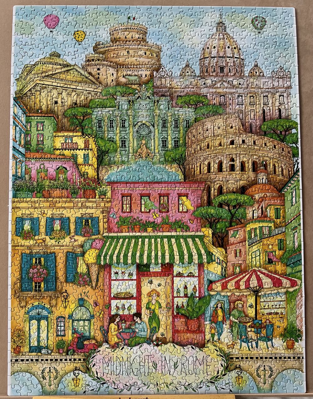 Midnight In Rome - Karim International puzzle collectible [Barcode 773392516854] - Main Image 2