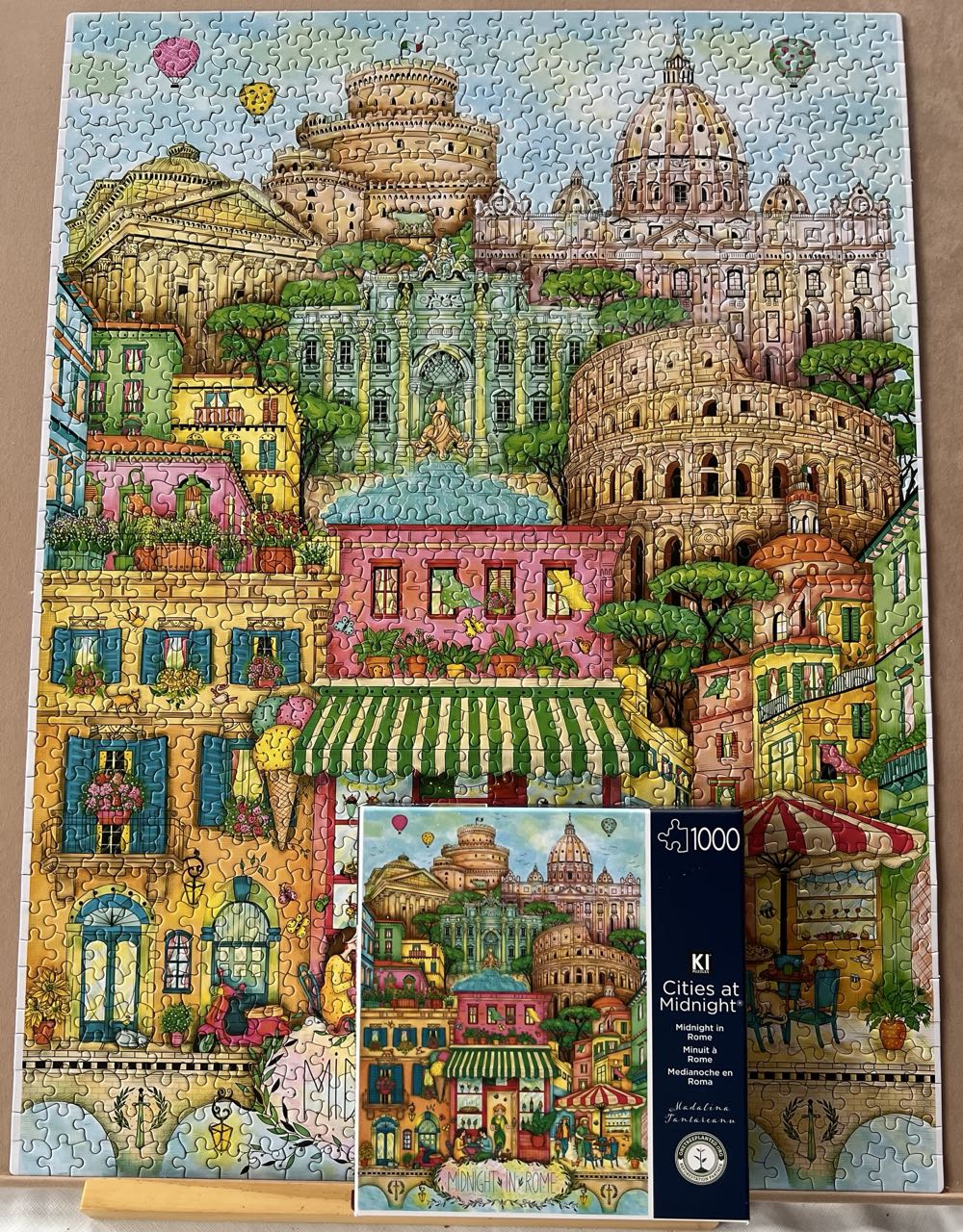 Midnight In Rome - Karim International puzzle collectible [Barcode 773392516854] - Main Image 3