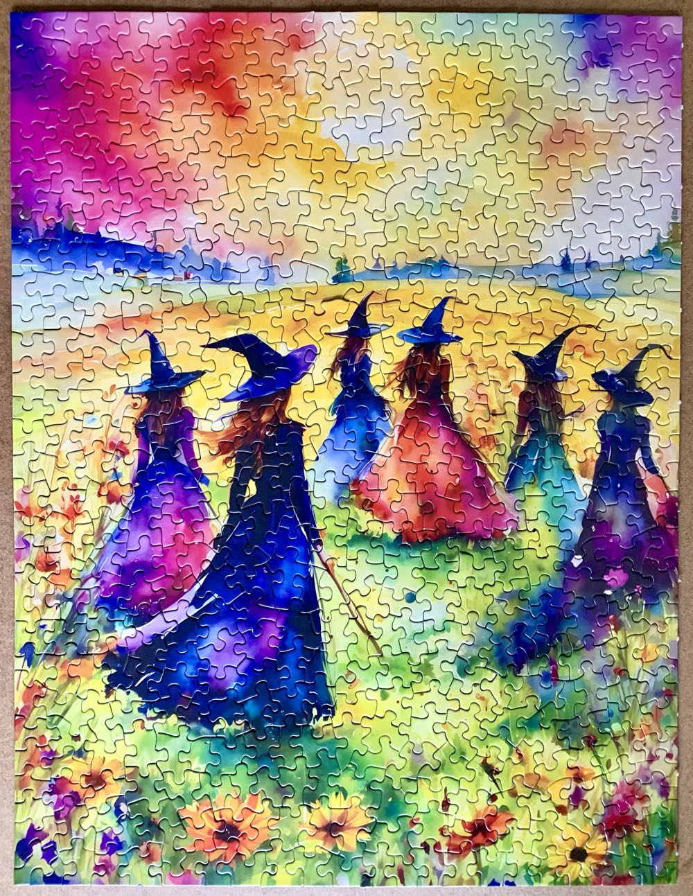 Witches Gathering*^ - Springbok puzzle collectible [Barcode 091683017140] - Main Image 2