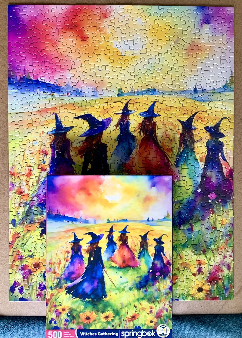 Witches Gathering*^ - Springbok puzzle collectible [Barcode 091683017140] - Main Image 3