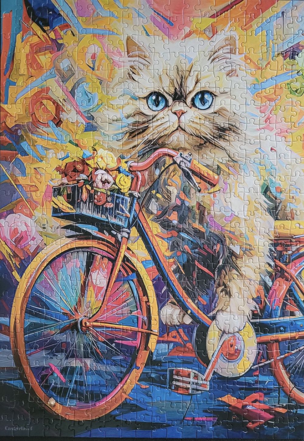 Kitten’s Floral Ride  - Castorland puzzle collectible [Barcode 5904438054015] - Main Image 3