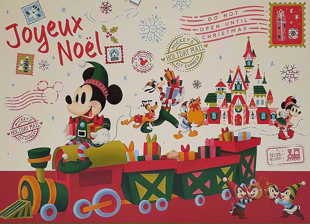 Disneyland Resort Paris Disney Christmas - Clementoni puzzle collectible [Barcode 2073050240151] - Main Image 2
