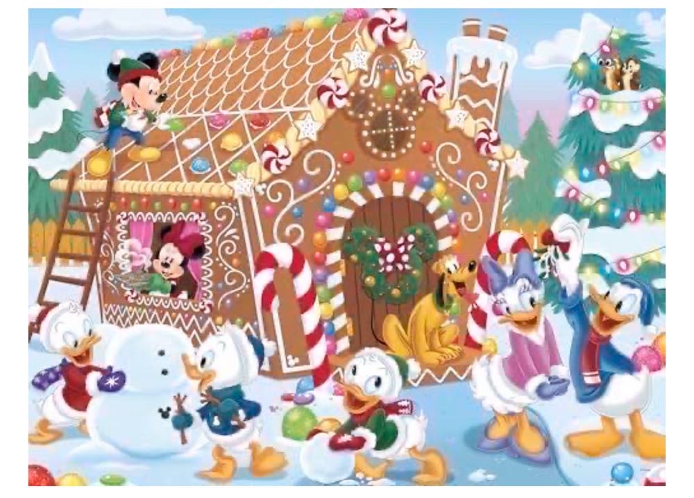 Disney: Mickey’s Gingerbread House  - Ceaco puzzle collectible [Barcode 021081243087] - Main Image 2