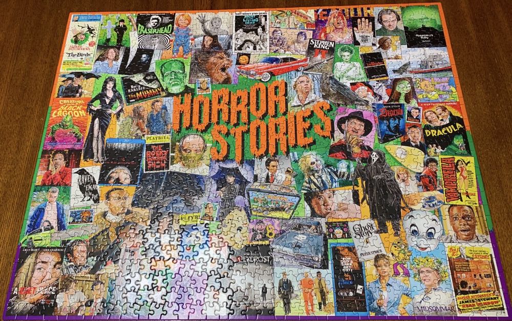 Horror Stories-NEW - White Mountain puzzle collectible [Barcode 724819268337] - Main Image 2