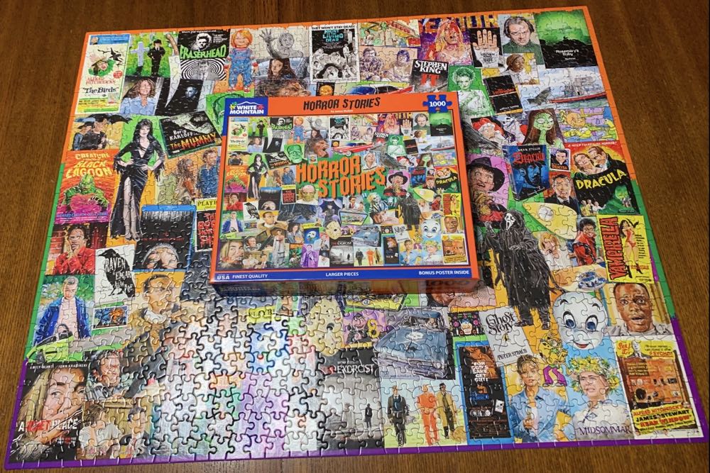 Horror Stories-NEW - White Mountain puzzle collectible [Barcode 724819268337] - Main Image 3