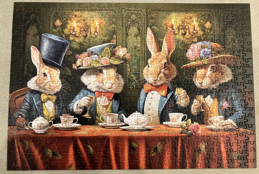 Fancy Bunny Party - Cherry Pazzi puzzle collectible [Barcode 5903728720050] - Main Image 2