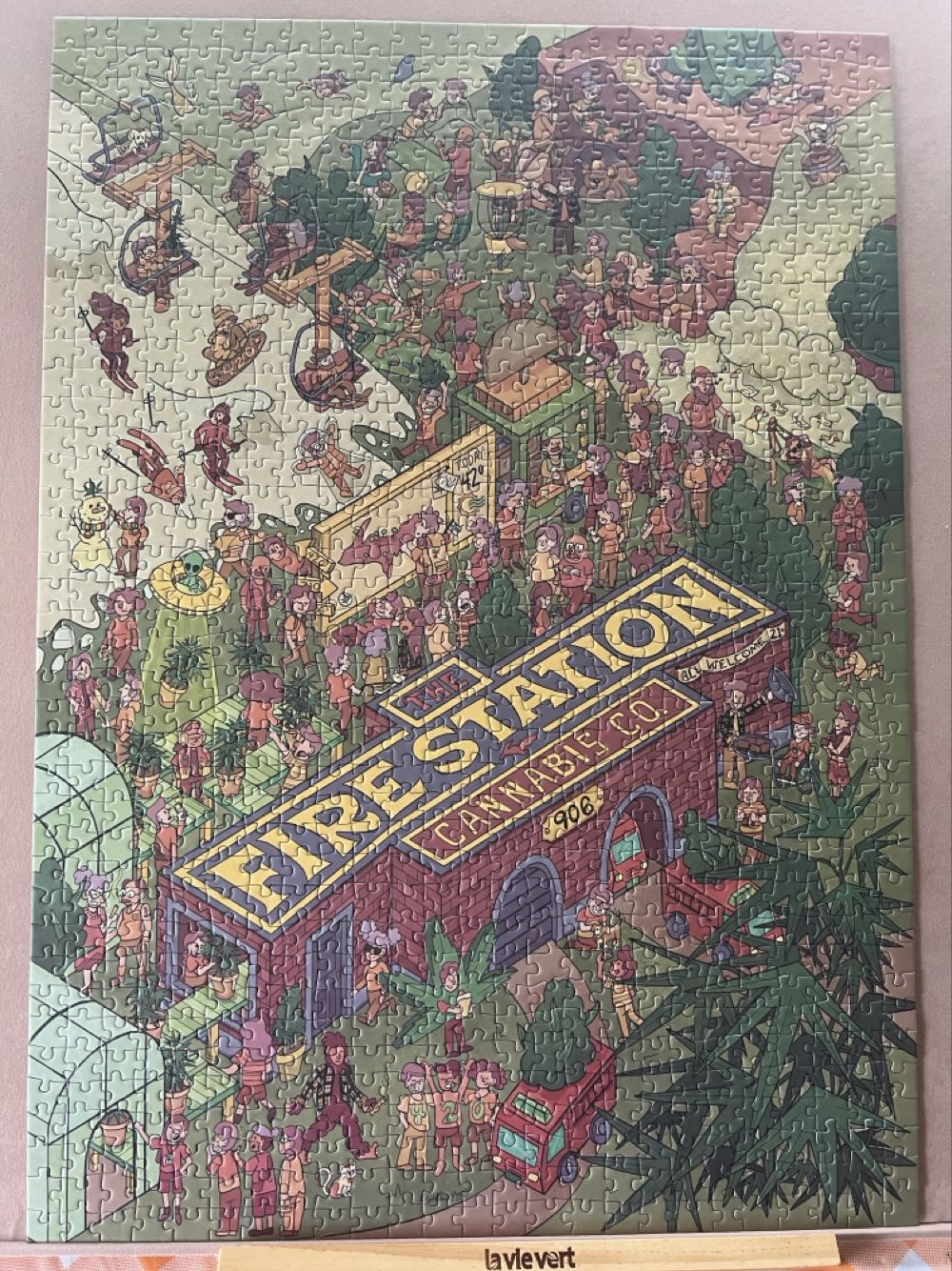The Fire Station Cannabis Co  puzzle collectible - Main Image 2