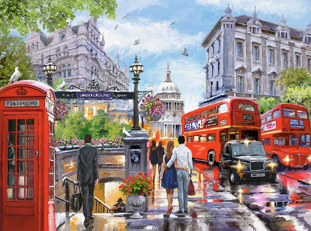 Spring In London - Castorland 🇵🇱 puzzle collectible - Main Image 2