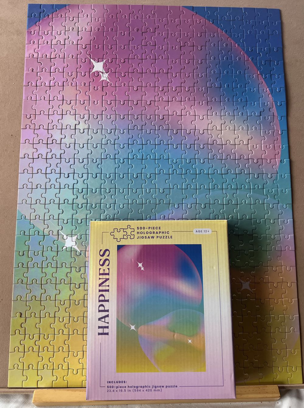 Elevate 500pc Holographic Jigsaw Happiness - Hinkler puzzle collectible [Barcode 9354537013783] - Main Image 3